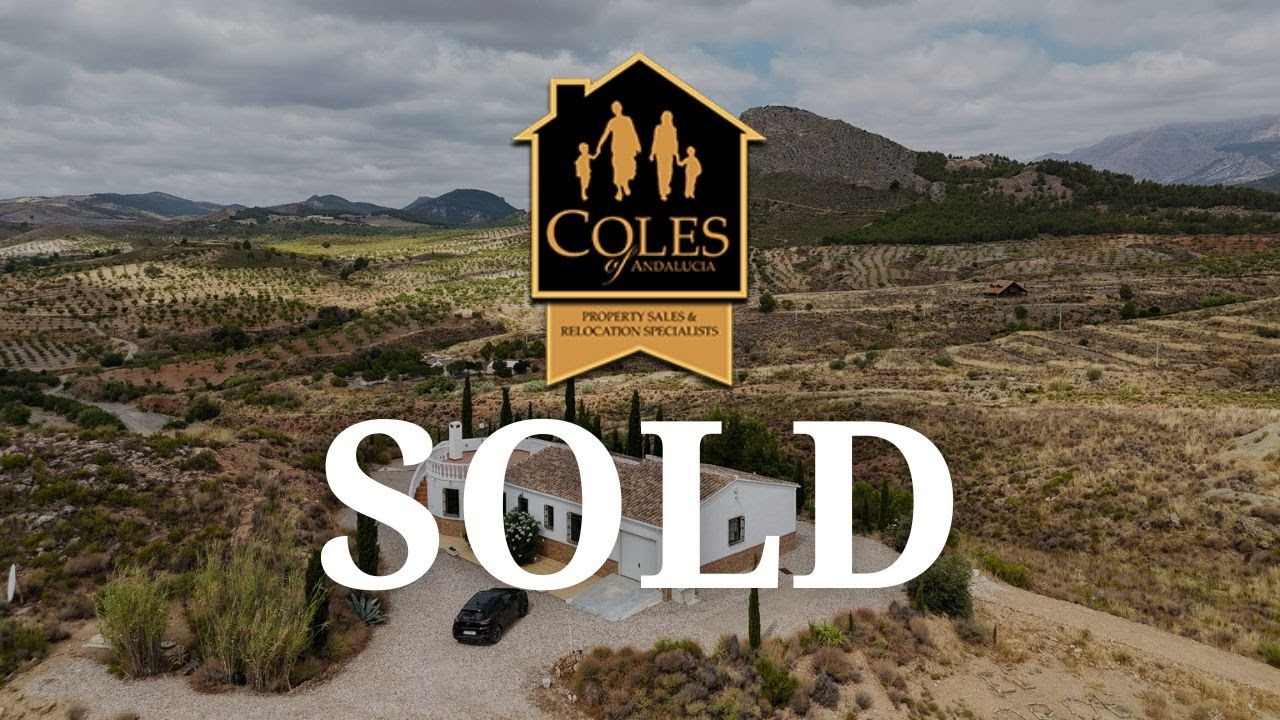 RUB3V22 - SOLD - Stunning 3 bedroom 2 bathroom villa in Velez Rubio with amazing views