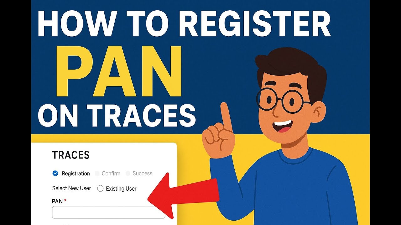 How to register on TRACES with PAN / Tax Payer #filing #incometaxindia #traces #register #how