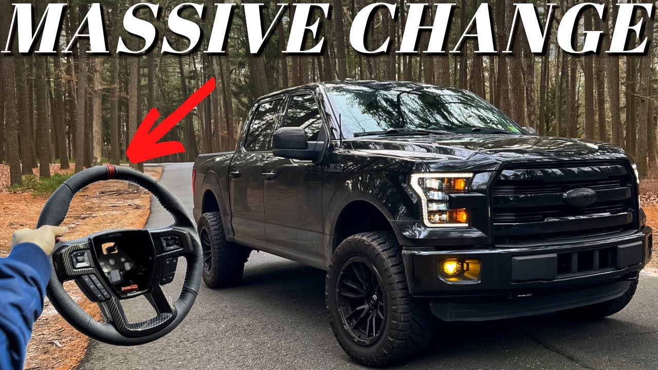 Installing A NEW FactionFab Steering Wheel On My F150 - HOW TO
