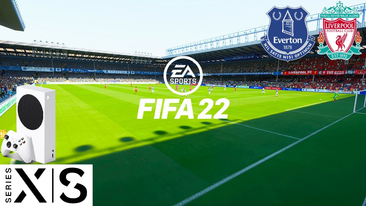 FIFA 22 | Xbox Series S | Everton v Liverpool | Gameplay |