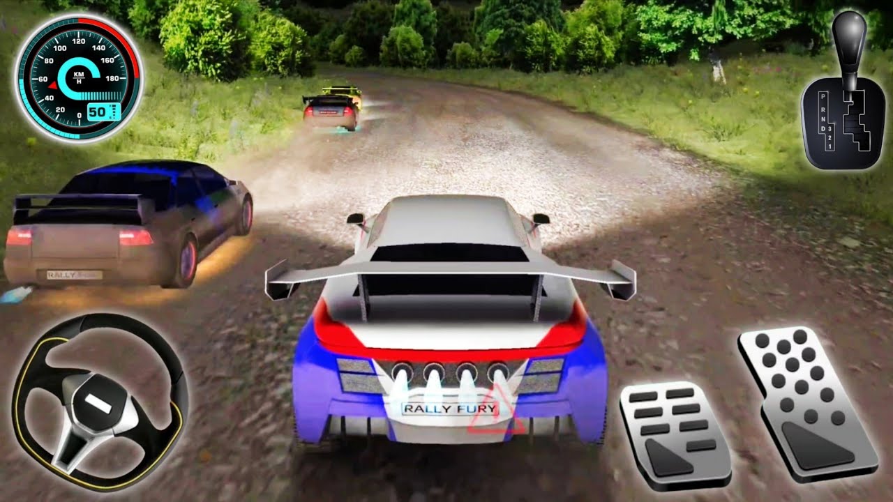 Rally Fury Offroad Car Racing - Turbo Boost Rally Sprint - Android GamePlay