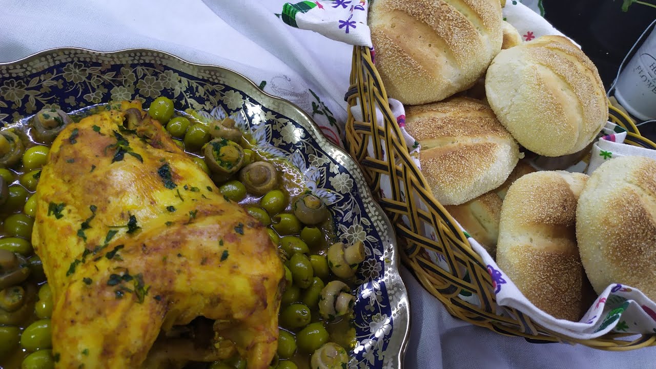 طاجين زيتون وخبيزات على طريقتي لرمضان والاعراس والمناسبات فيه سر من اسراري مع جوهر ⁦
