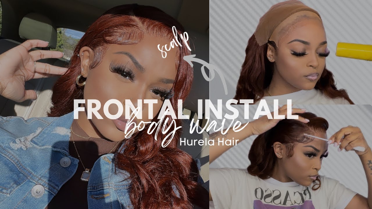 SUPER CUTE BROWN LACE WIG INSTALL, A MUST HAVE WIG !! ft. Hurela Hair | Ari J.