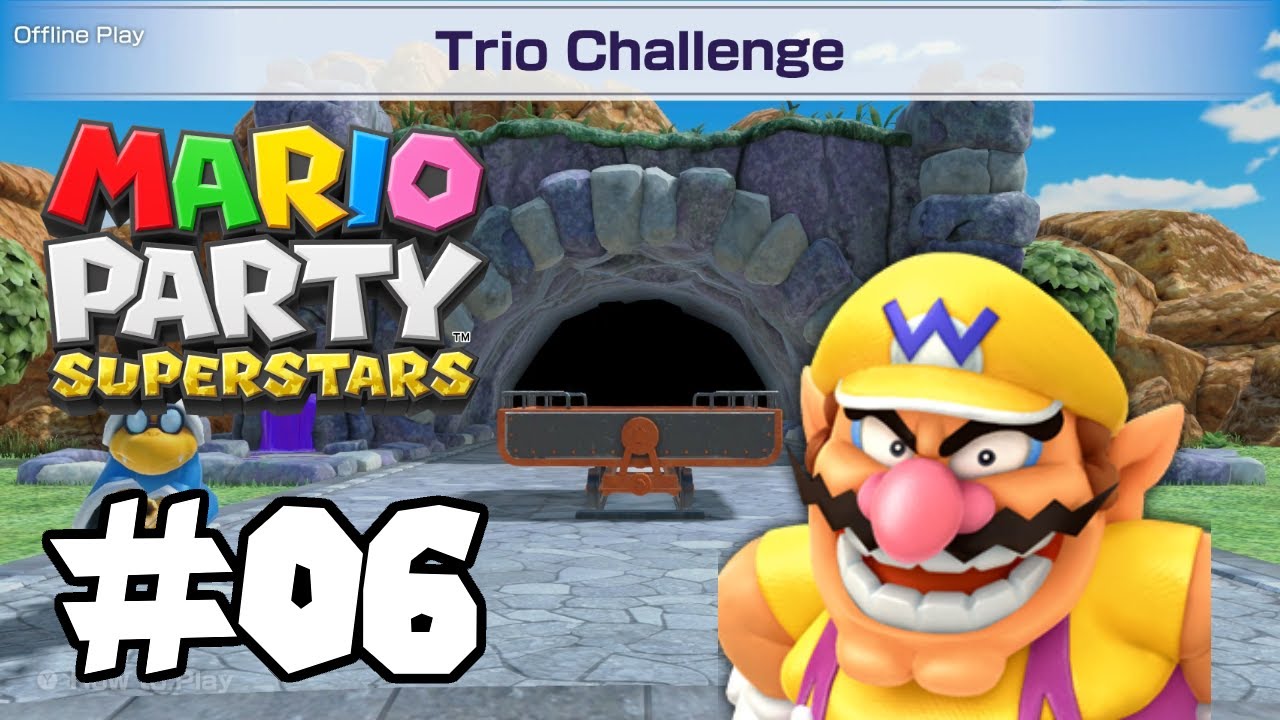 Mario Party Superstars - #06: Mt. Minigames ~ Trio Challenge