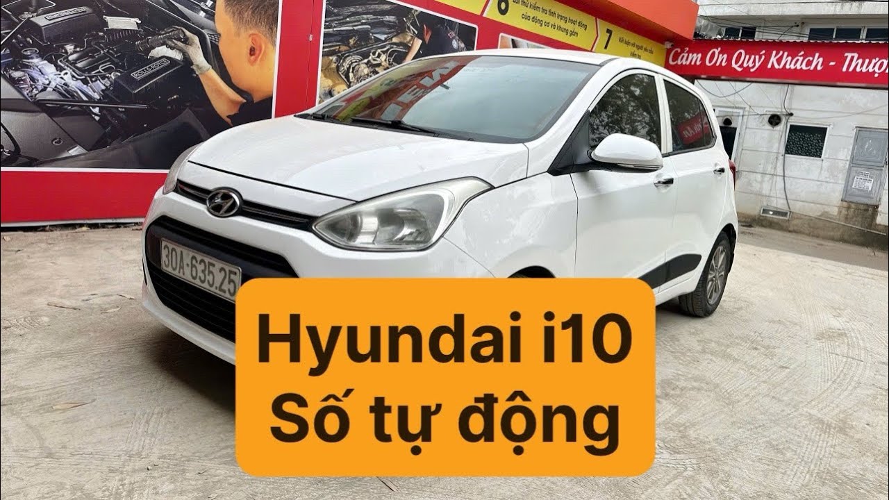 Huyndai i10 2015 | Số tự động | spa xong 