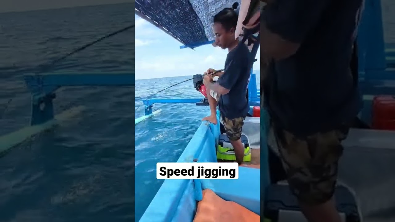 cara mancing tehnik speed jigging