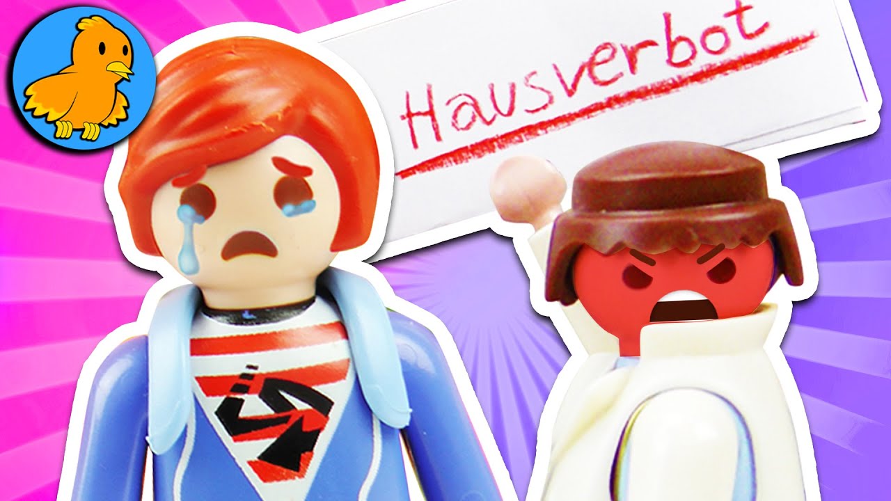 HAUSVERBOT FÜR FAMILIE VOGEL | Familie wird raus geschmissen | Playmobil Film Deutsch