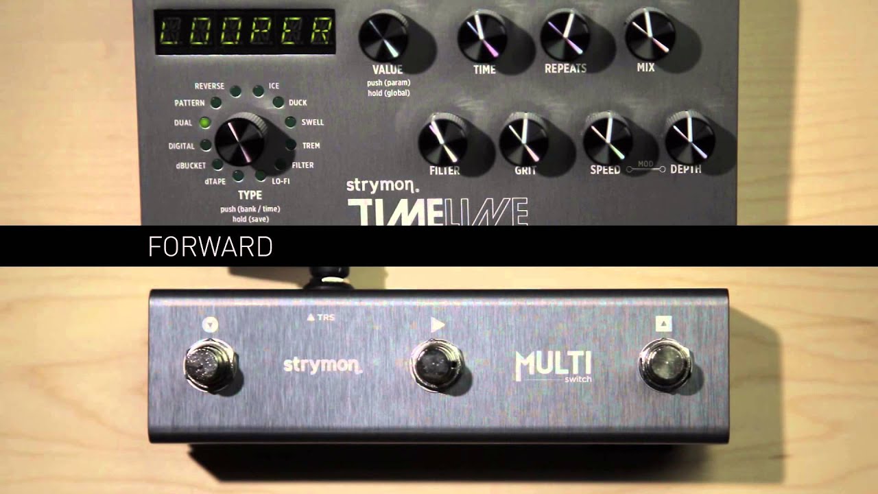 Strymon MultiSwitch - Foot Controller for TimeLine, BigSky, Mobius