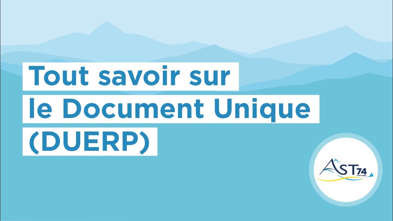 [REDIFFUSION WEBINAIRE] Tout savoir sur le Document Unique (DUERP)