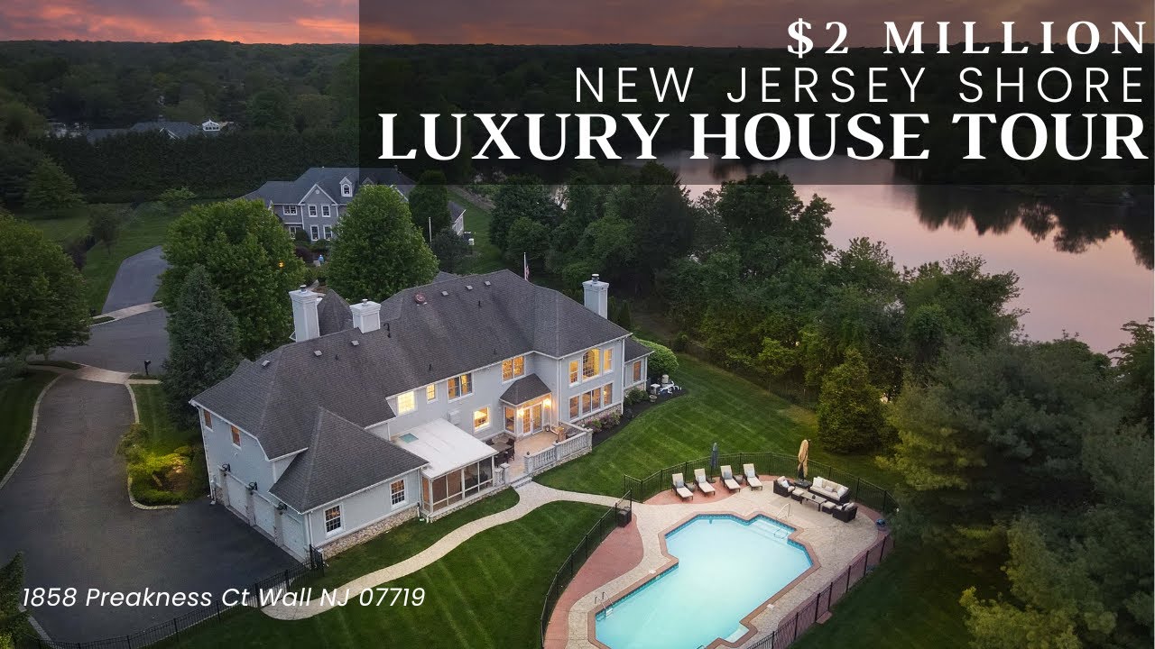 $2 MILLION WALL, NJ SHORE LUXURY HOME TOUR