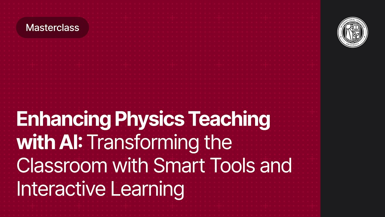 ITU Learners' Masterclass: Sweta Chatterjee