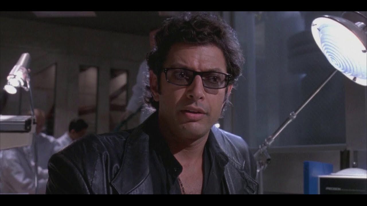 Cum Town - Jeff Goldblum at Jurassic Park