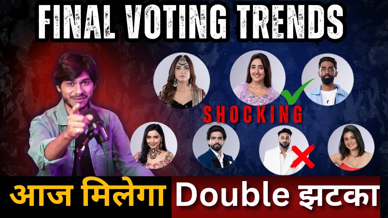 Bigg Boss 19 Final Voting Trends Double Eviction? Shocking Closing Trends
