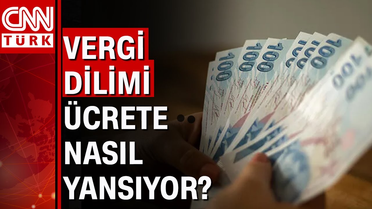 Vergi dilimiyle eriyen ücrete formül!