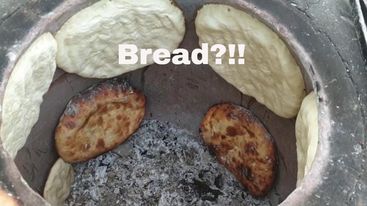 PRIMITIVE BREAD MAKING-PRIMITIVE LIFE-PRIMITIVE TECHNOLOGY BREAD-MAKING BREAD FROM WHEAT