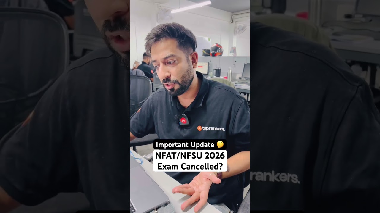 Important Update 😱 NFAT/NFSU 2026 Exam Cancelled? NFSU To Use CLAT, CAT, CUET, JEE Scores Now!