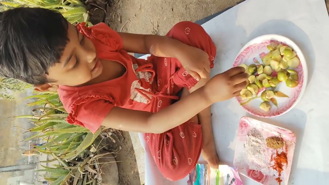 ঝাল ঝাল কুল মাখা 😋😋 #minivlog 