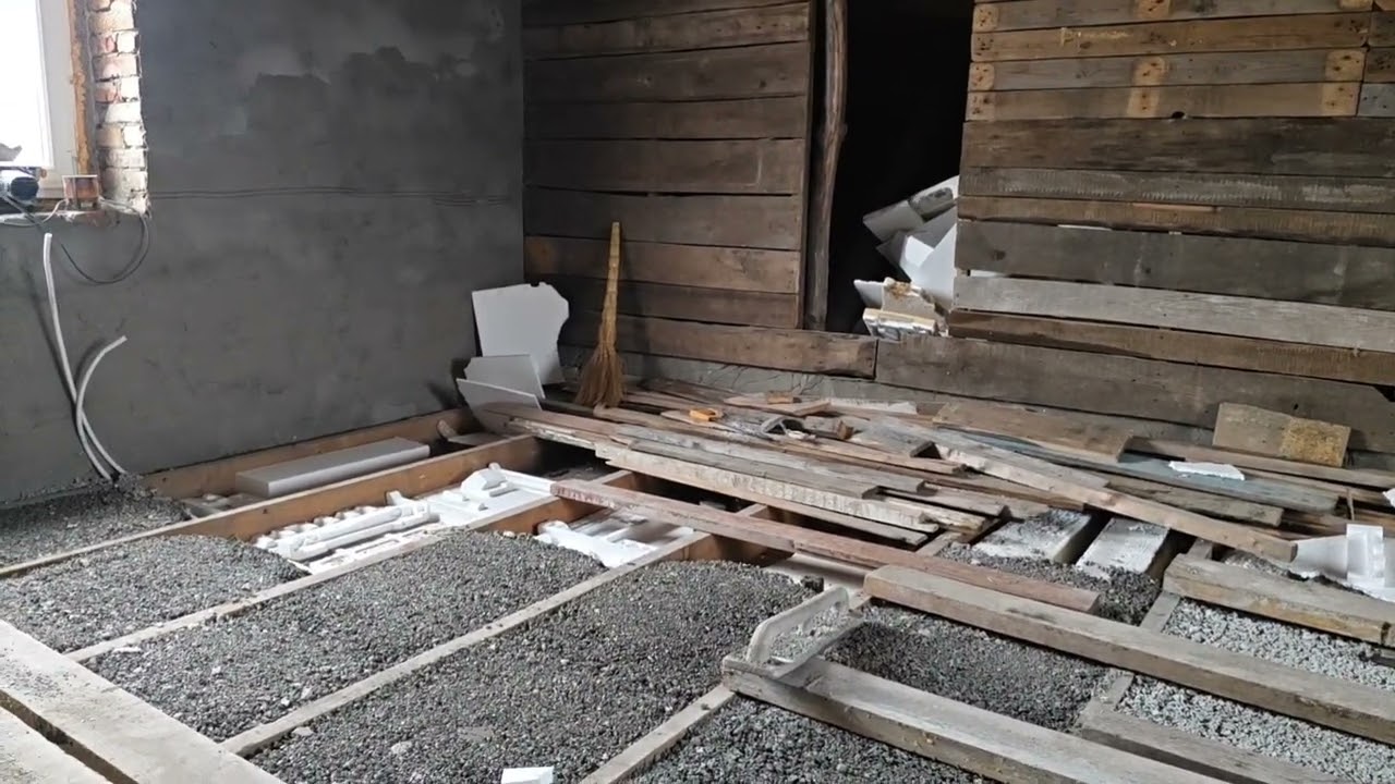 Дом с мусорки. Провели газ в дом. 