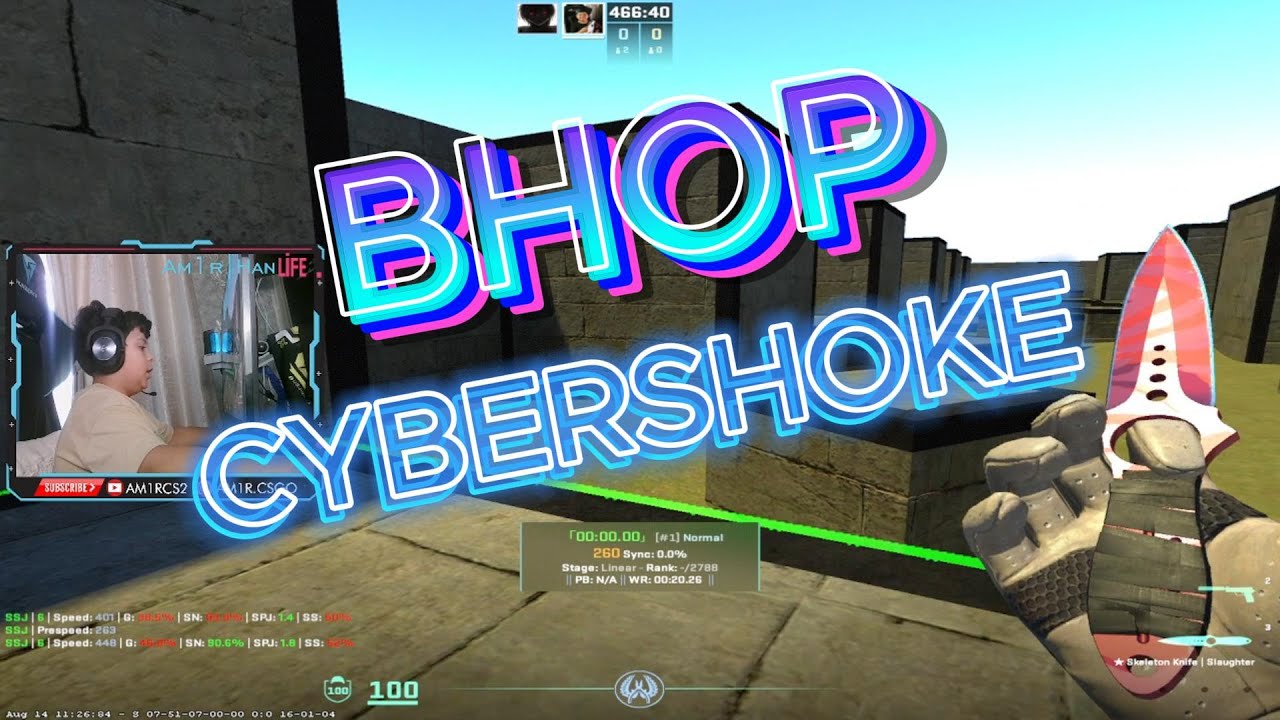 ТРЕНИРУЕМ БИНИХОП CS2 #bhop #cybershoke #cs #counterstrike2 #cs2 #gamer #банихоп  #ксго #играем