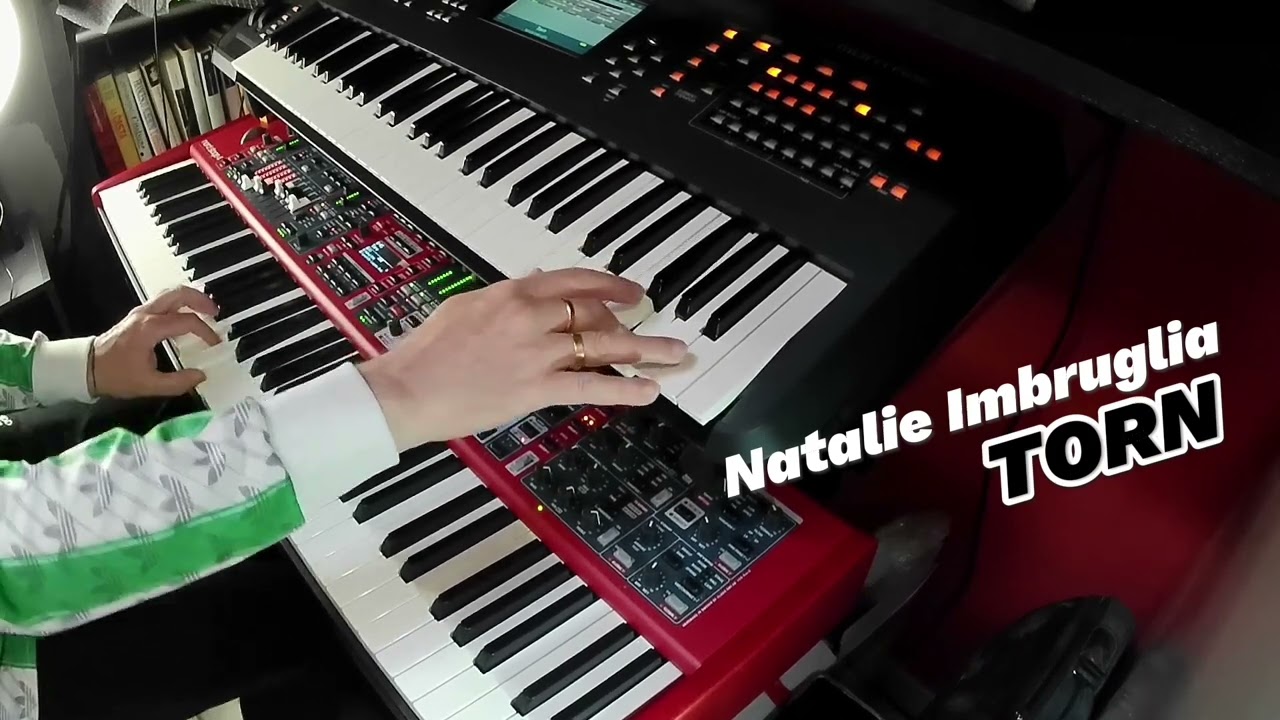 TORN - Natalie Imbruglia - keyboard cover - nord stage 4 - yamaha montage