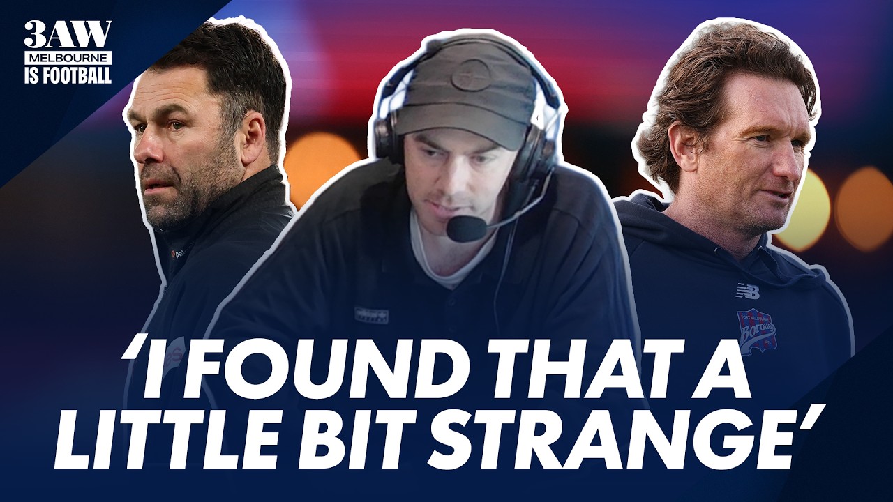 Cal Twomey unpacks the REALLY STRANGE part of the Essendon coaching race | 3AW Football