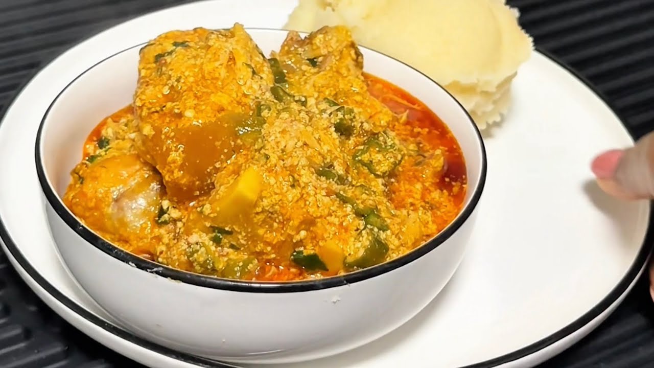 Этот суп из бамии и эгуси заставит вас кусать пальцы | Вкусный нигерийский рецепт