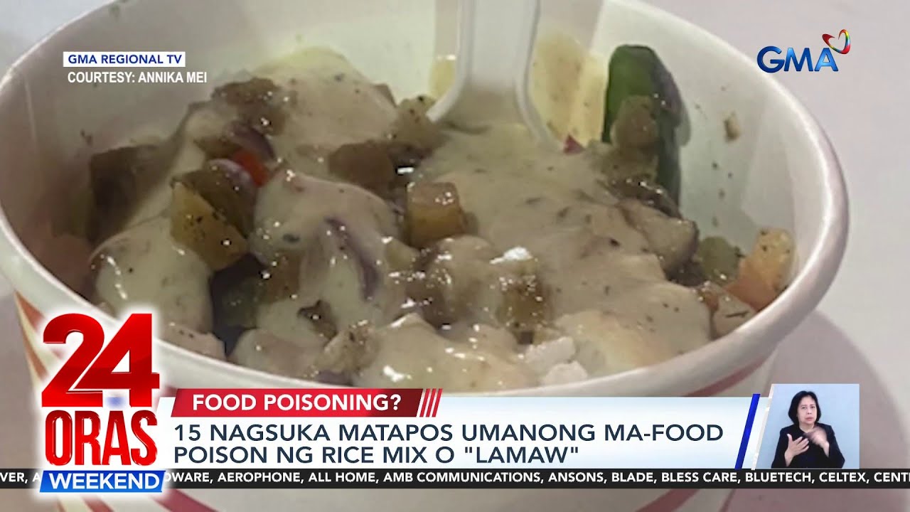 15 nagsuka matapos umanong ma-food poison ng rice mix o 