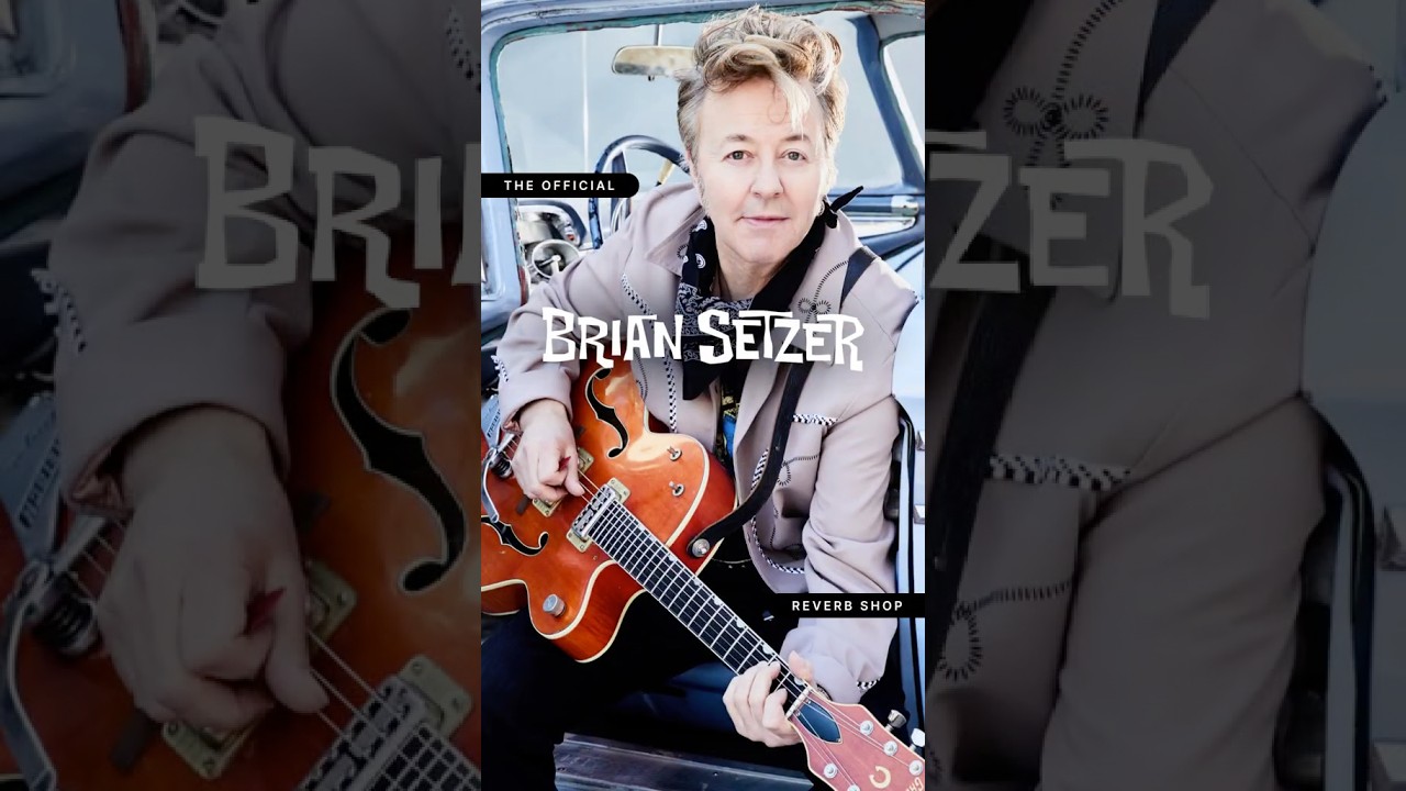 Brian Setzer returns to Reverb with a trove of iconic gear. #briansetzer #guitarist #foundonreverb