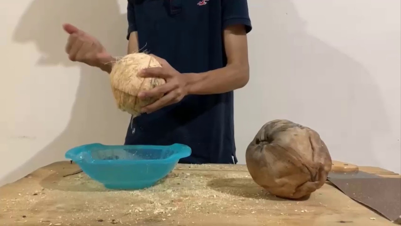 Proceso de elaboraci&oacute;n Bowl de coco :)