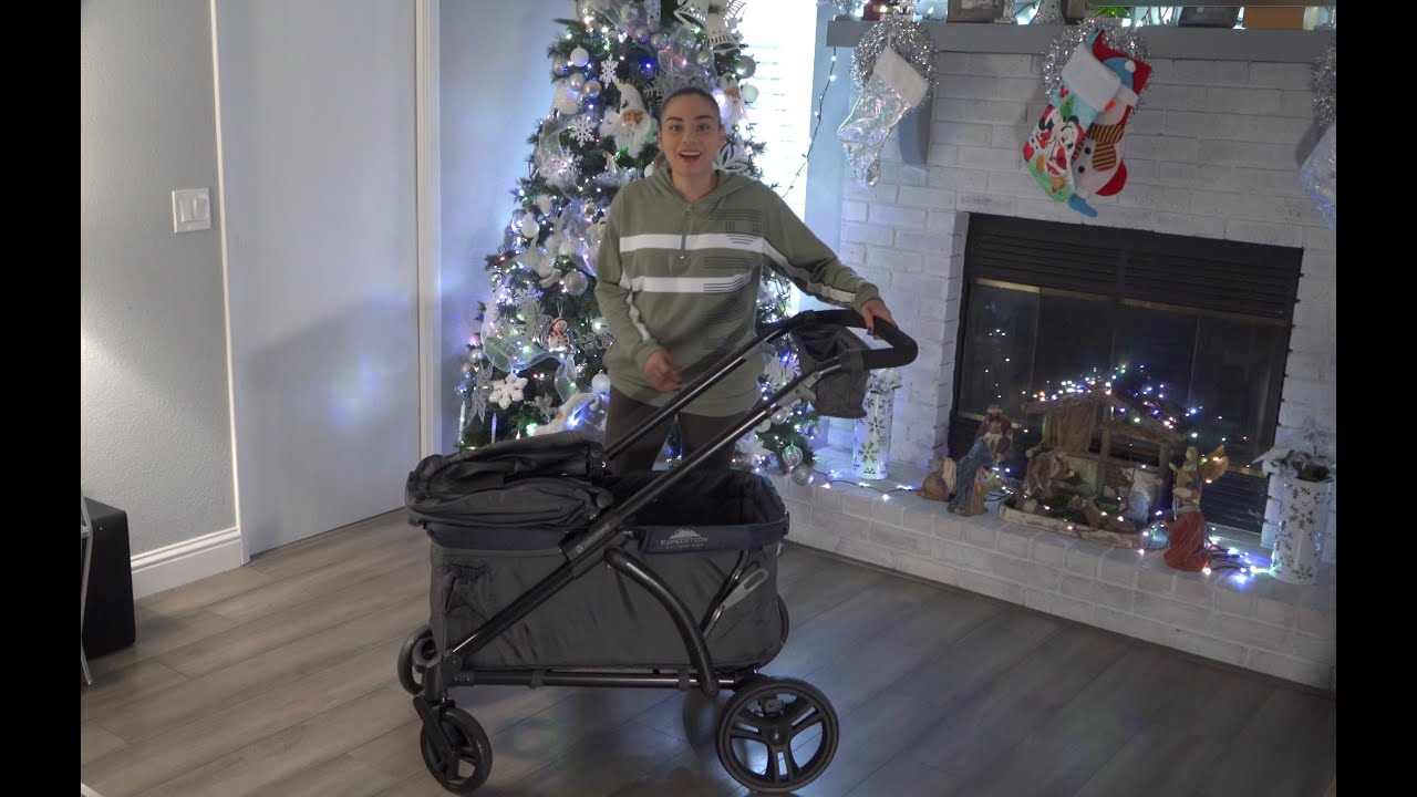 Baby Trend EXPEDITION 2 IN 1 STROLLER WAGON / Review en español / Reseña