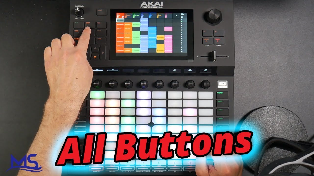 Akai Force — обзор всех кнопок