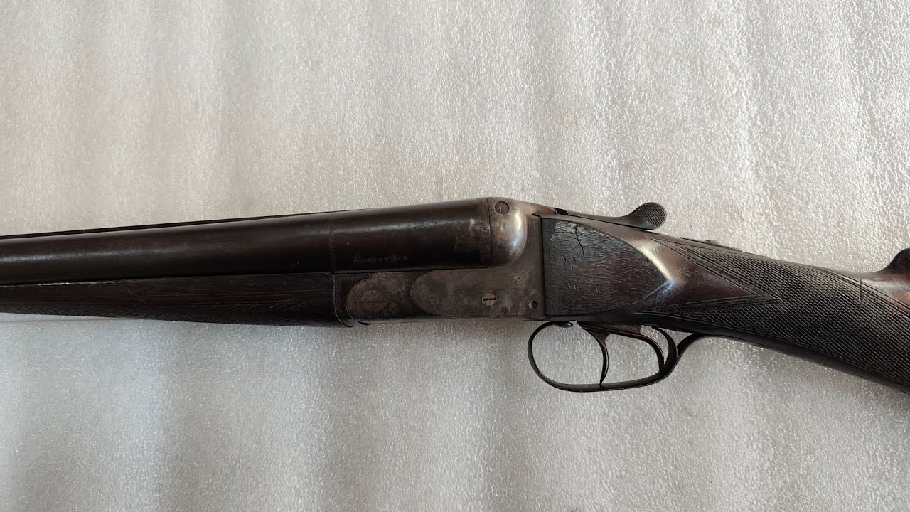 Pietro Beretta 12 Bore SXS Shotgun | Krupp Steel Barrels | 17.4&17.5 mm Choke  In 30 Inch barrel