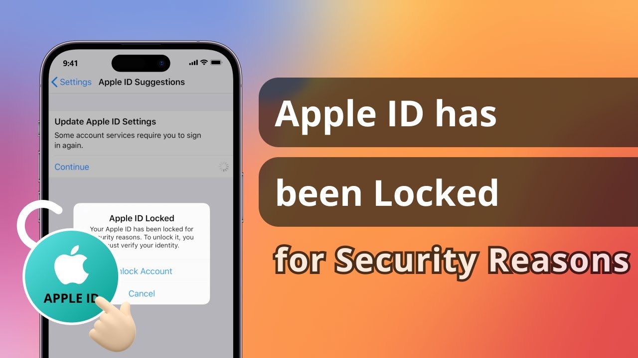 Ваш Apple ID заблокирован по соображениям безопасности | Вот решение [2025]