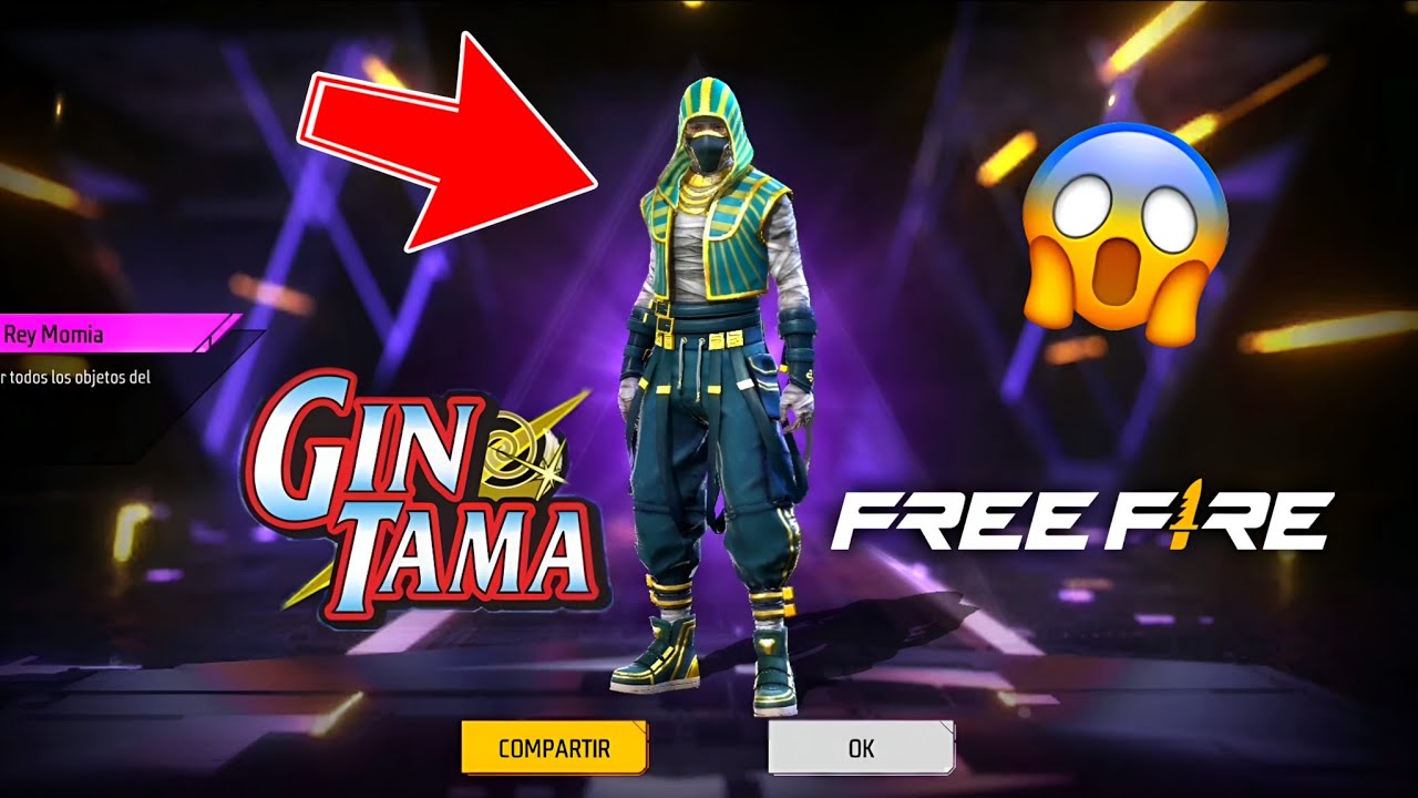 COMO SACAR EL REY MOMIA GRATIS BUG! RULETA DE TOKENS - FILTRACIONES PERSONAJES GINTAMA X FREE FIRE 