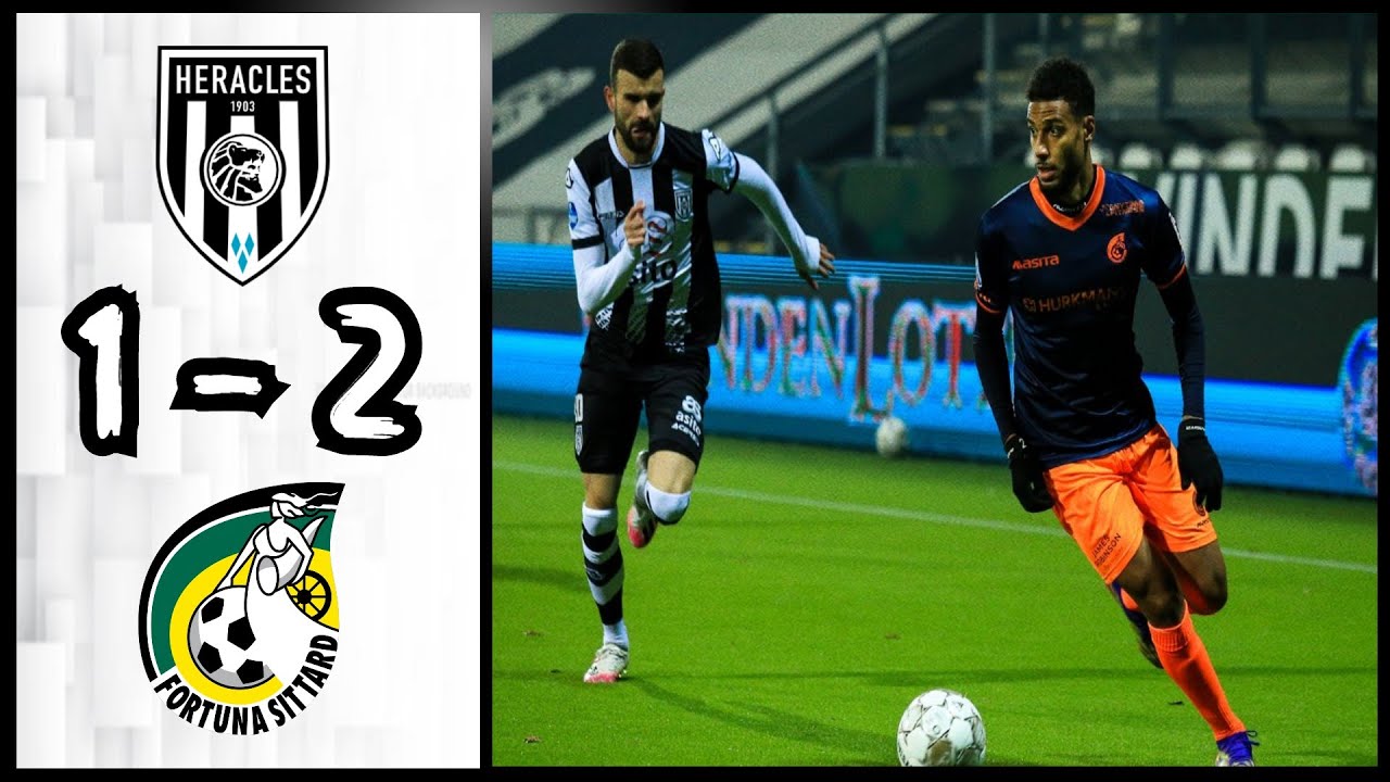 Heracles Almelo 1 - 2 Fortuna Sittard | Samenvatting | Eredivisie