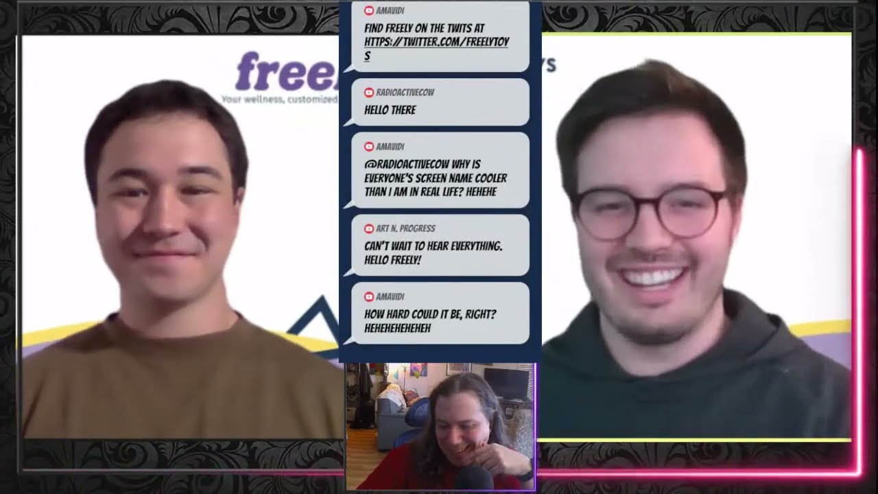 Dildo Talk Season 2 - Freely Toys  Joins the Live Stream!