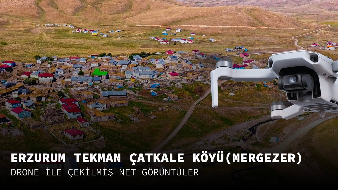Erzurum Tekman Çatkale Köyü(Mergezer) Köy Görüntüsü