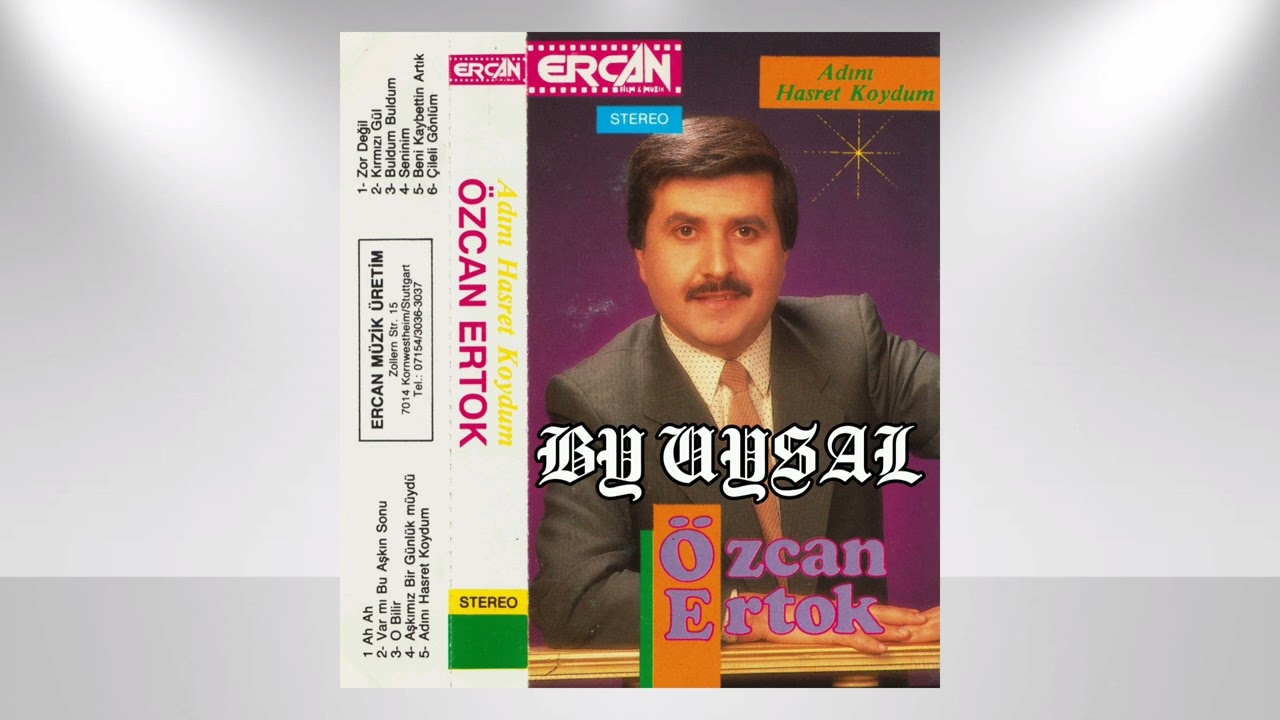 Özcan Ertok-Adını Hasret Koydum 1990 (Avrupa Baskı)