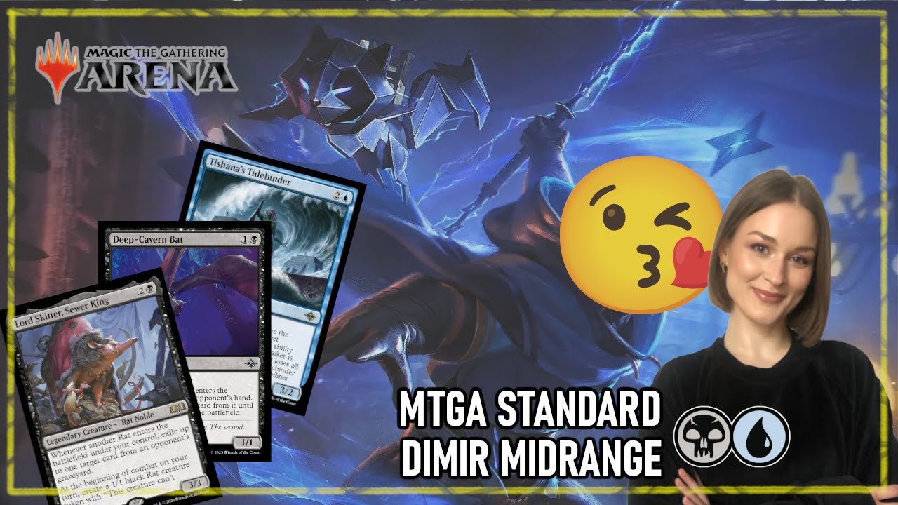 MTG STANDARD Is DIMIR Midrange still good enough? Mythic Ranked bo3 on Magic Arena