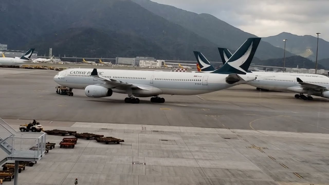 Cathay Pacific Airlines CX901,emergency exit Vacation