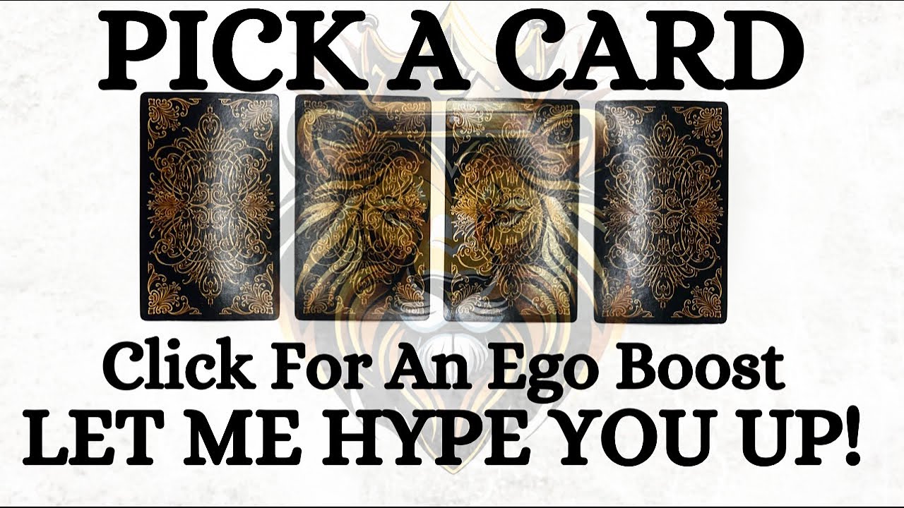 PICK A CARD 🔮 CLICK FOR AN EGO BOOST 🦁 Let Your Leo Internet Friend Hype You Up! ☀️