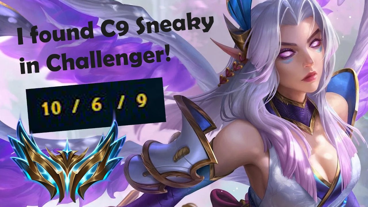 I found C9 Sneaky in Challenger! Can my Kayle carry?