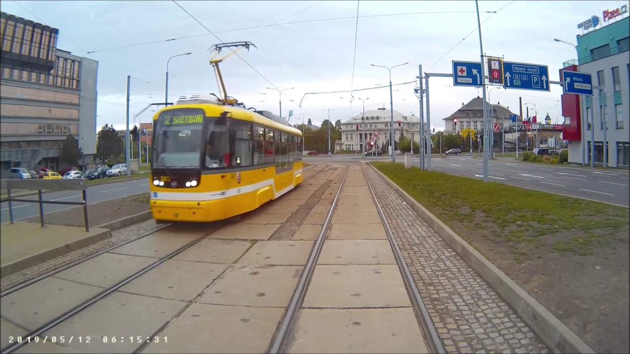 Plzeň - TRAM (Vozovna Slovany - Bolevec) L1 - 368 Vario LF plus