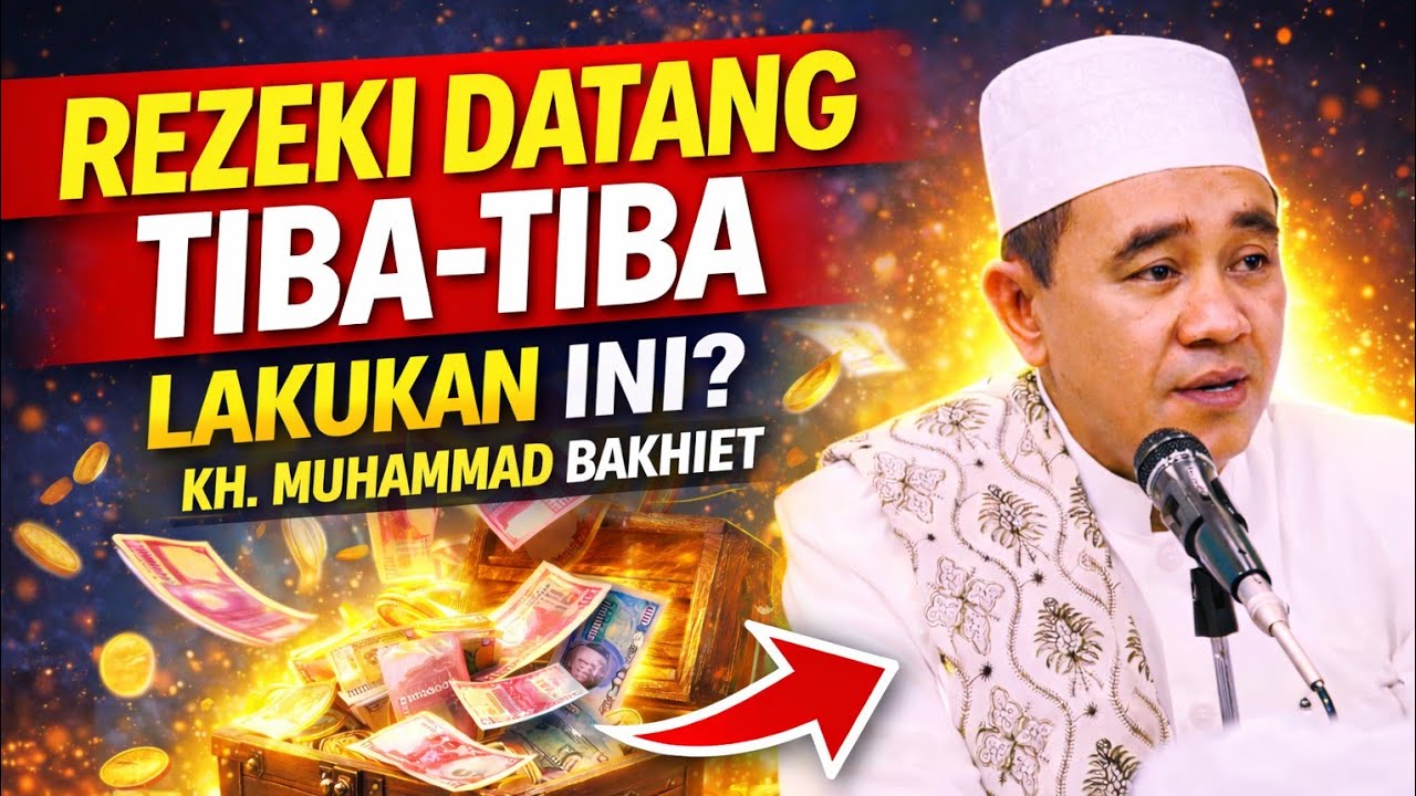 Rezeki Datang Tanpa Disangka, Ini Kuncinya | KH. Muhammad Bakhiet