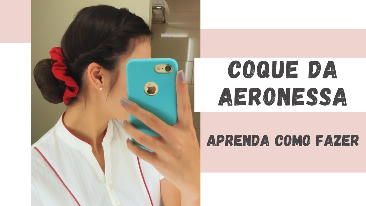 APRENDA A FAZER MEU COQUE ENROLADO NA LATERAL | Aeronessa
