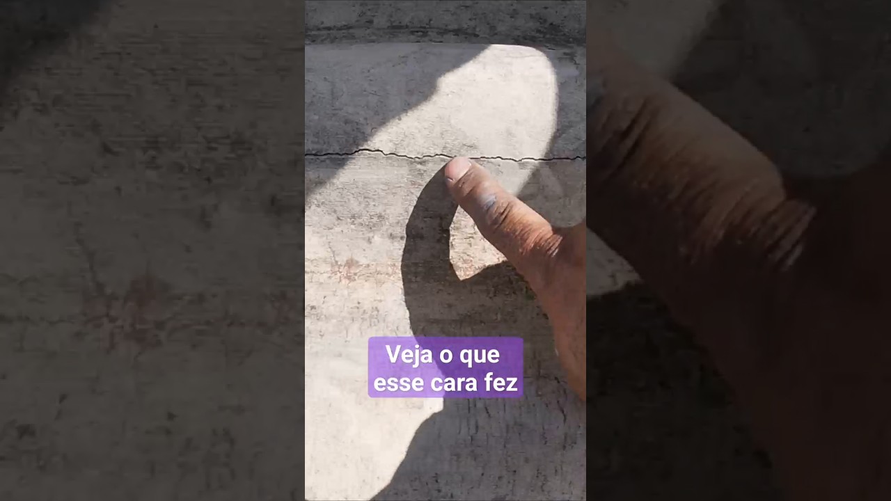 Reparo de telha de fibrocimento trincada