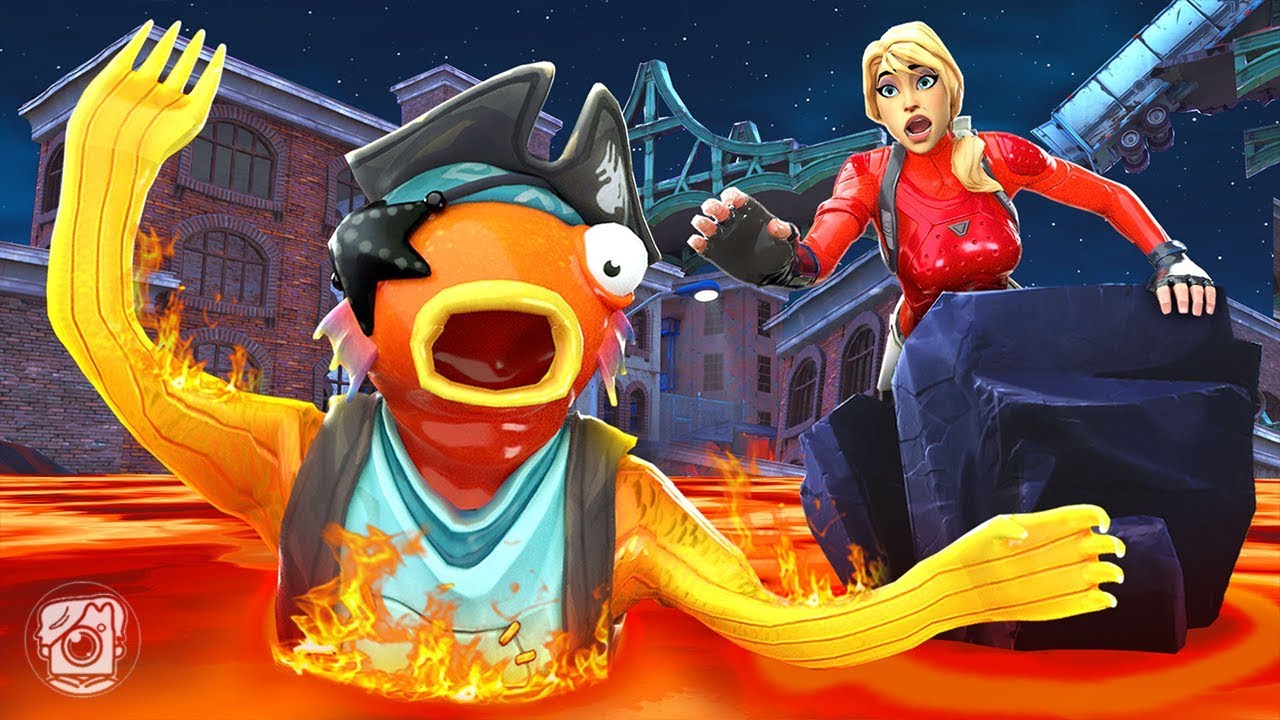 ESCAPE the LAVA or ELSE! (Fortnite Death Run!)