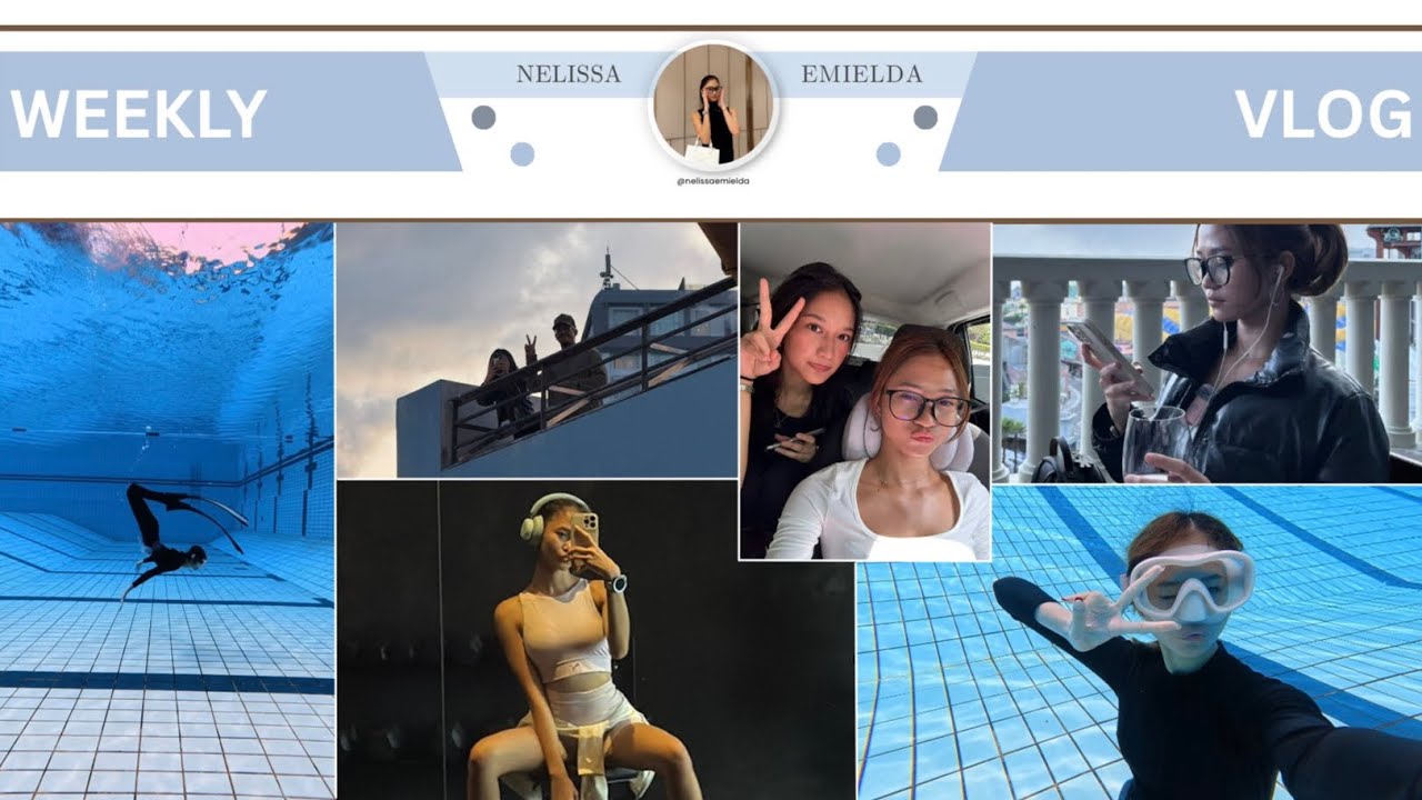 That “New Year, New Energy” Week | Gym, Pilates, Vision Board & Freediving