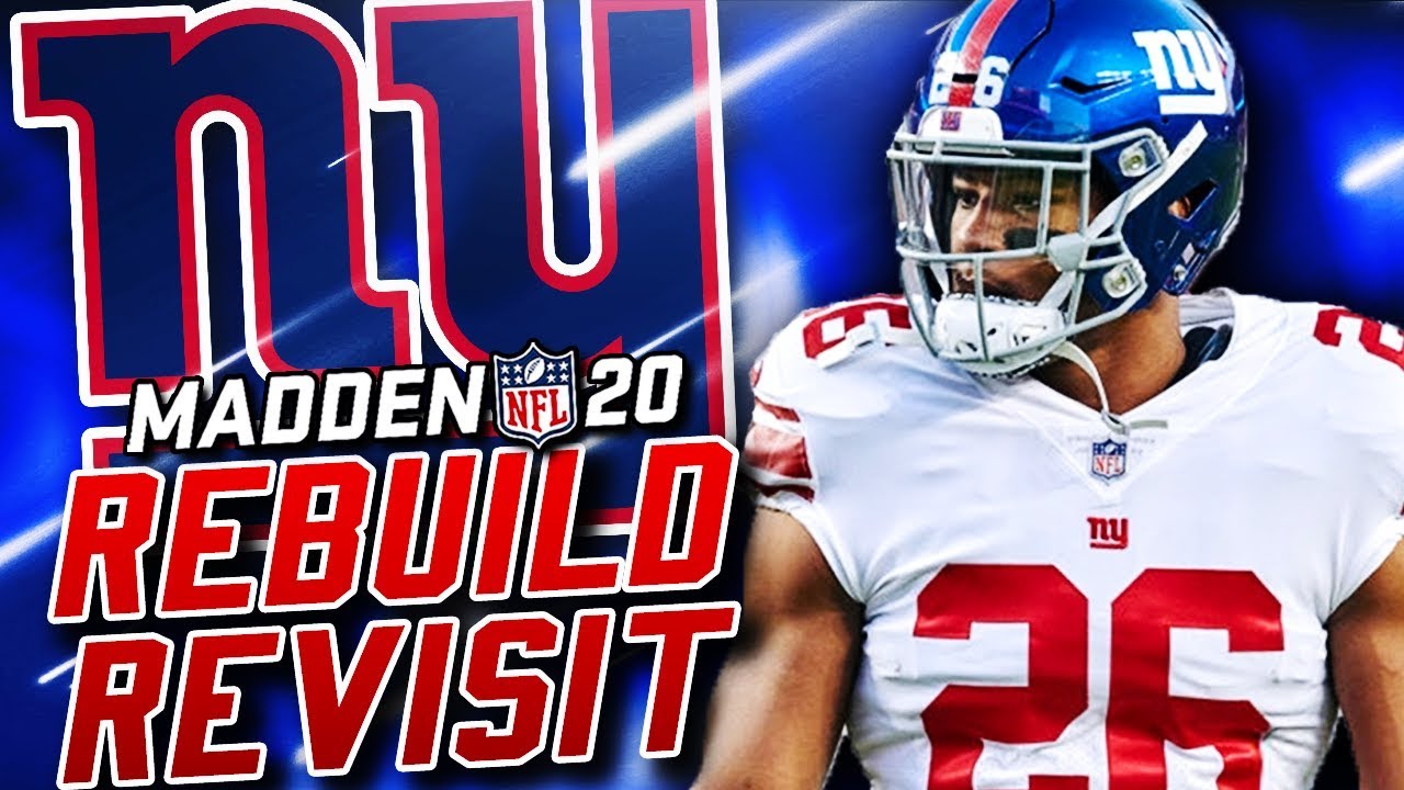 Revisiting the New York Giants Rebuild | Madden 20 Franchise
