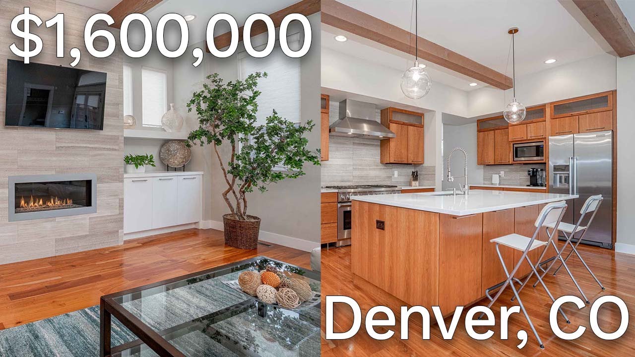 Inside a $1.6M Urban Contemporary Home in Denver | HOUSE TOUR | For Sale